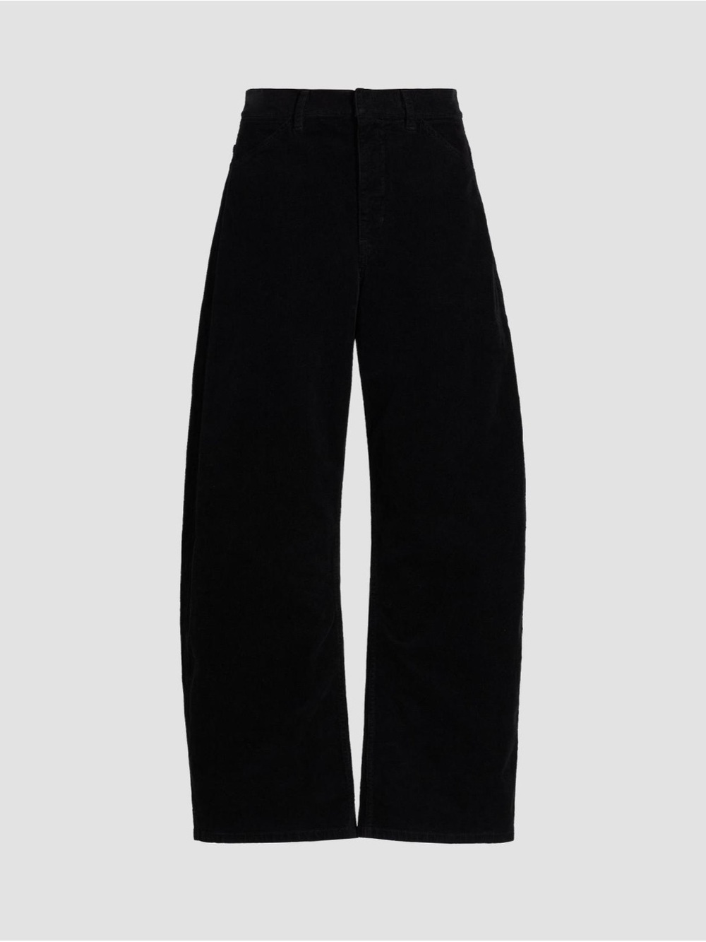 NEW NILI LOTAN Tribeca Corduroy Pant in Jet Black, Size 2 - Picture 2 of 4